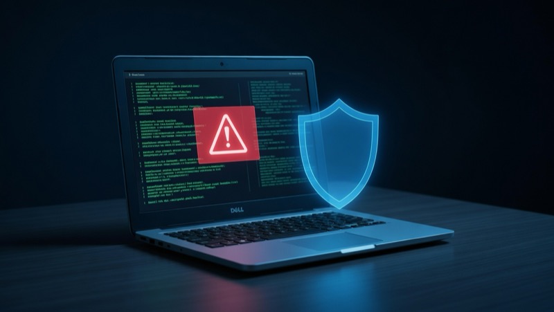 Audit de sécurité MacBook avec bouclier de protection