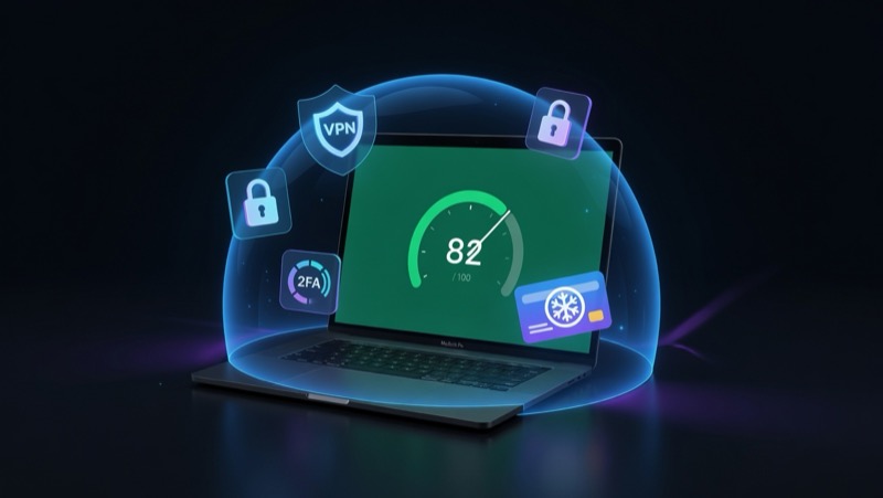 Blindage numérique complet Mac avec protection VPN et 2FA